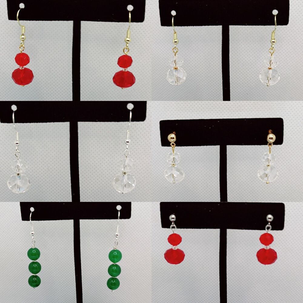 Crystal Dangle Drop Earrings